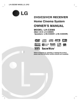 LG LH-C2000 Owner's manual