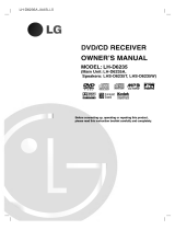 LG LH-D6235A Owner's manual