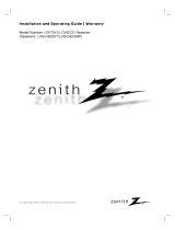 Zenith DVT310 Owner's manual