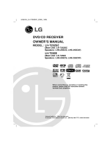 LG LH-T252SC Owner's manual