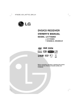 LG LH-T3026X Owner's manual