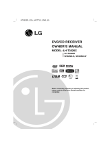 LG LH-T3526X Owner's manual