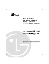 LG LH-T3602SC Owner's manual