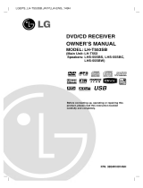 LG LH-T553SB Owner's manual
