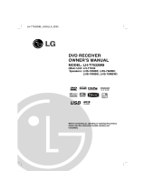 LG LH-T7632MB Owner's manual