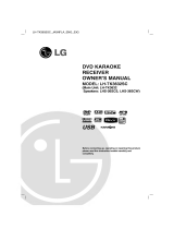 LG LH-TK3632SC Owner's manual