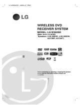 LG LH-W363SD User manual