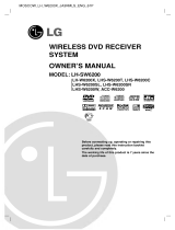 LG LH-W6200X Owner's manual