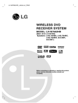 LG LH-W7652HB Owner's manual