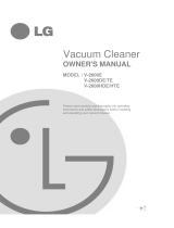 LG V-2600E Owner's manual