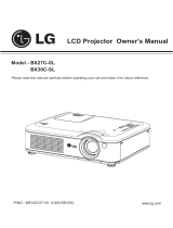 LG BX27C Owner's manual