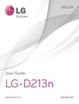 LG LGD213N.APLSKU User manual