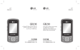LG GB230 User manual