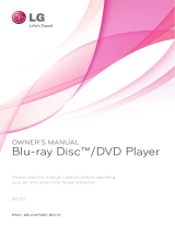 LG BP120 User manual