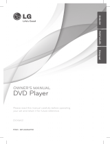 LG DVX642 User manual