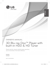 LG HR550 Owner's manual