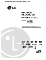 LG RH1989P1S Owner's manual