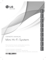 LG CM4320 User manual