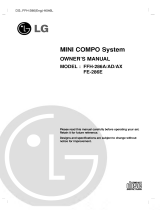 LG FFH-286AD User manual