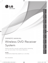 LG HT805THW User manual