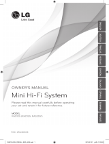 LG RAD125 User manual