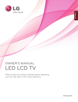 LG 55LEX8 User manual
