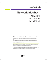 LG N1942LH-BS User manual