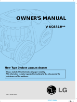 LG V-KC681HT Owner's manual