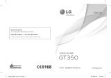 LG GT350 User manual
