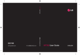 LG KF750.AORFBK User manual