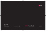 LG KF750.AORRBK User manual