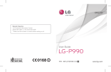 LG LGP990 User manual