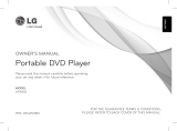 LG DP581B Owner's manual