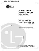 LG DVD6353 Owner's manual