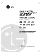 LG DVC8700 Owner's manual