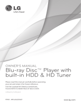 LG HR600 Owner's manual