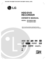 LG RH188 Owner's manual