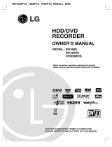 LG RH199HS Owner's manual
