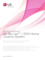 LG SMART 3D Blu-ray W3-2 Owner's manual