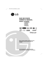 LG HT752TH Owner's manual