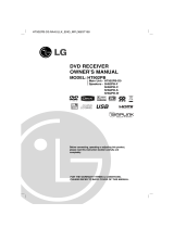 LG HT902PB Owner's manual