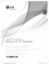 LG CM2630DAB Owner's manual