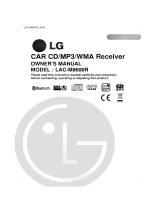 LG LAC-M8600R Owner's manual