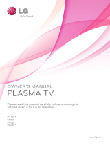 LG 42PA4500 Owner's manual