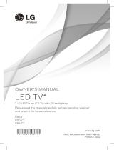 LG 55LB561V Owner's manual