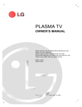 LG RZ-42PX10 Owner's manual