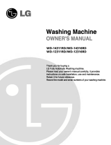 LG WD-14311RD User manual