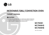 LG MC7849H Owner's manual