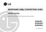 LG MC8044NS Owner's manual