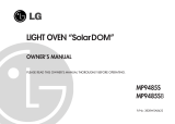 LG MP9485SB Owner's manual